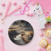 Sunset Shore ペーパープレート (パーティー)