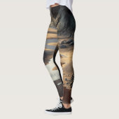 Sunset Shore レギンス (左)