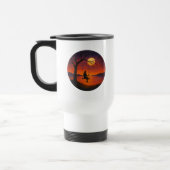 Sunset Silhouette Swing Art Travel Mug トラベルマグ (左)