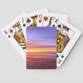 Sunset Sky over Beach and Sea トランプ (裏面)