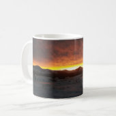 Sunset Snow Mug コーヒーマグカップ (正面左)