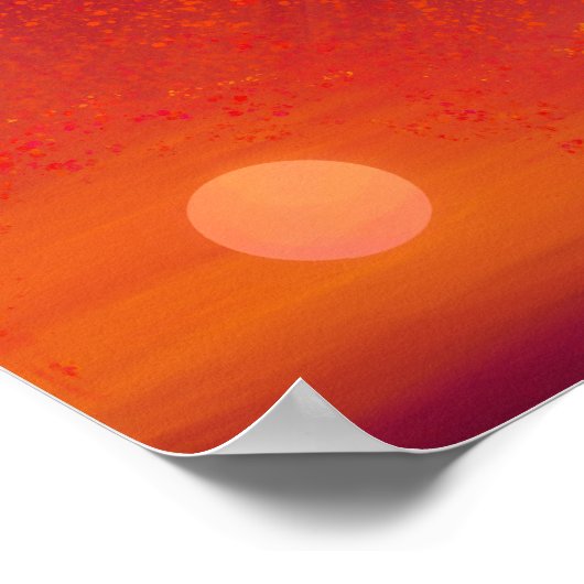 Sunset Soul Poster ポスター (角)