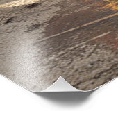 Sunset Street Fashion フォトプリント (角)