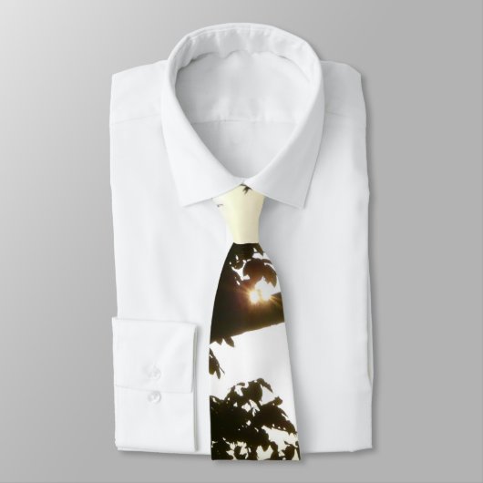 Sunset Through Trees II Tropical Photography ネクタイ (タイ)