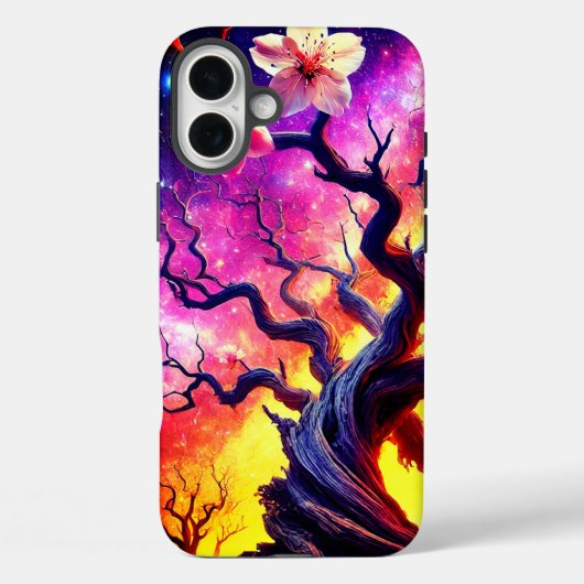 Sunset Tree Phone Case Case-Mate iPhoneケース (裏面)