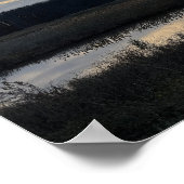 Sunset Waterscape Poster ポスター (角)