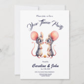 Sunset Whispers – A Tiny Love Story.  招待状 (正面)