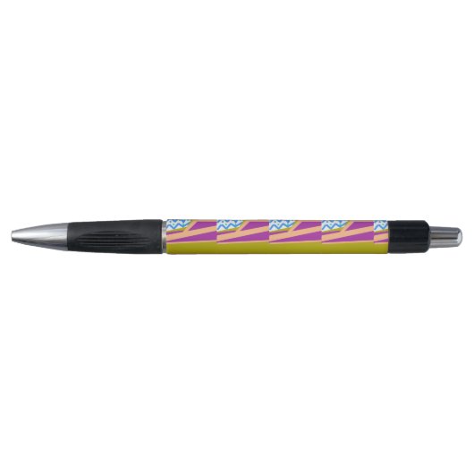 Sunset Yacht Waves Pen ボールペン (正面)