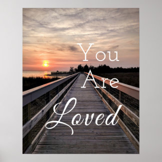 Sunset You Loved かわいらし Poster感動的 ポスター