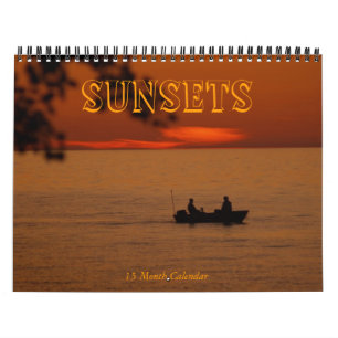 SUNSETS-2011-2012/15か月のカレンダー カレンダー