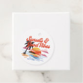 Sunsets & Good Vibes Cruising Ducks フェイバータグ (インサイチュ)