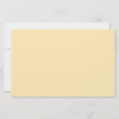 Sunshine Advice Predictions Card Sun Baby Shower (裏面)