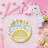 Sunshine And Clouds Birthday Party Paper Plates ペーパープレート (パーティー)