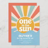 Sunshine and Smiles One Year Celebration  招待状 (正面/裏面)