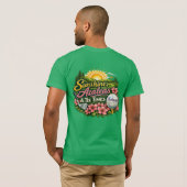 Sunshine Azaleas and Tee Times Thrive TShirt Tシャツ (裏面フル)