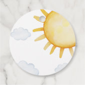 Sunshine Birthday Favor Tag フェイバータグ (裏面)