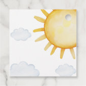 Sunshine Birthday Favor Tag フェイバータグ (裏面)