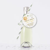 Sunshine Boho Sun Pop it When She Pops Baby Shower フェイバータグ