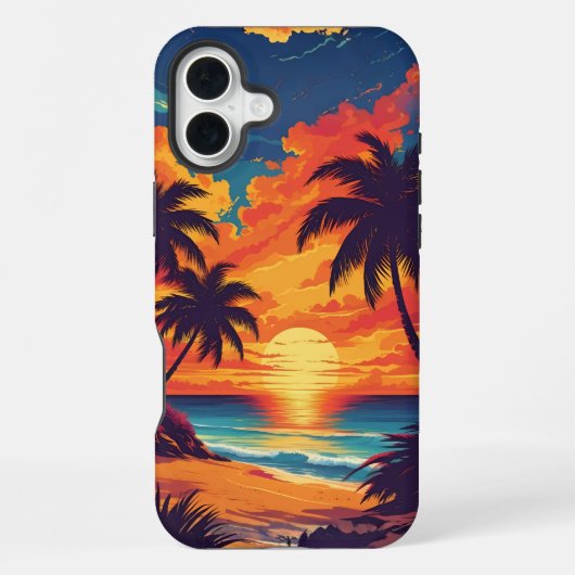 SUNSHINE DESIGN POSTER iPhoneケース (裏面)
