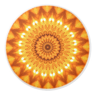 Sunshine & Happiness Mandala Decorative Pull Knob セラミックノブ