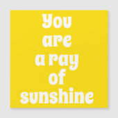 Sunshine happy yellow magnetsのレイ (正面)