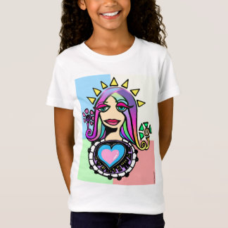 Sunshine Heart女性: バージョン3 Tシャツ