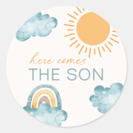 Sunshine Here Comes The Son  ラウンドシール