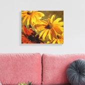 Sunshine in my Garden Canvas Print キャンバスプリント (インサイチュ (リビング))