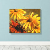 Sunshine in my Garden Canvas Print キャンバスプリント (インサイチュ (ウッドフロア))