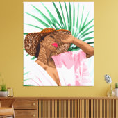 Sunshine in My Soul キャンバスプリント (インサイチュ (リビング))