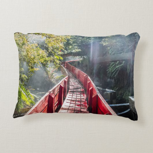 Sunshine in the Termas Geometricas, Coaripe, Chil アクセントクッション (裏面)