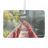 Sunshine in the Termas Geometricas, Coaripe, Chil カーエアーフレッシュナー (裏面)