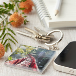 Sunshine in the Termas Geometricas, Coaripe, Chil キーホルダー