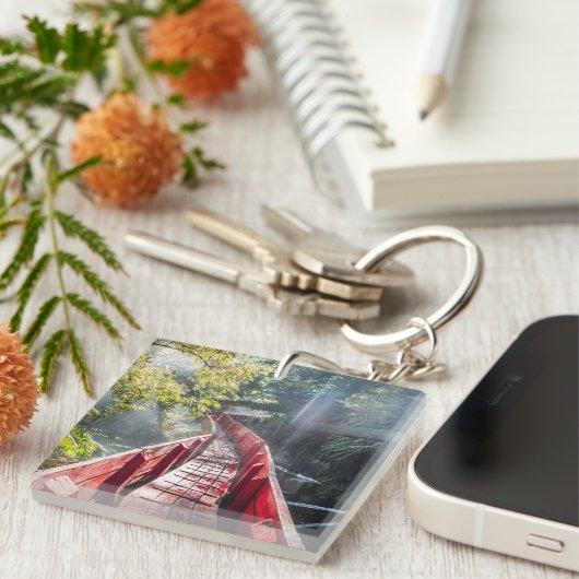 Sunshine in the Termas Geometricas, Coaripe, Chil キーホルダー (正面右)