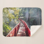 Sunshine in the Termas Geometricas, Coaripe, Chil シェルパブランケット (正面(横))