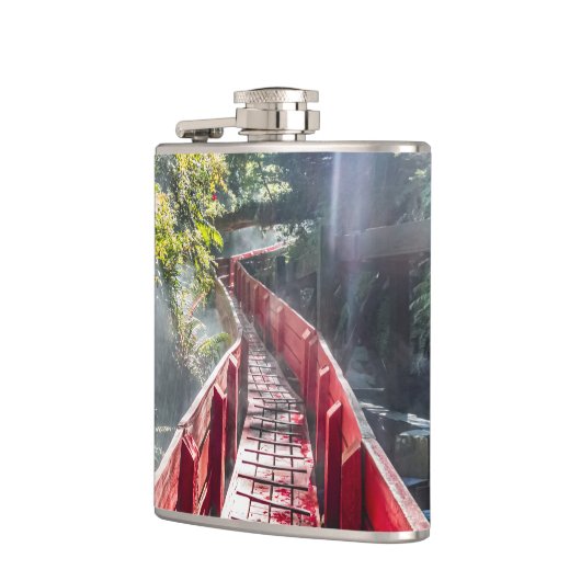 Sunshine in the Termas Geometricas, Coaripe, Chil フラスク (左)