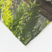 Sunshine in the Termas Geometricas, Coaripe, Chil フリースブランケット (角)