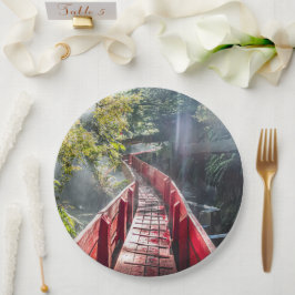 Sunshine in the Termas Geometricas, Coaripe, Chil ペーパープレート