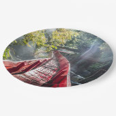 Sunshine in the Termas Geometricas, Coaripe, Chil ペーパープレート (アングル)