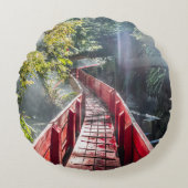 Sunshine in the Termas Geometricas, Coaripe, Chil ラウンドクッション (正面)