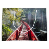 Sunshine in the Termas Geometricas, Coaripe, Chil ラージペーパーバッグ (正面)