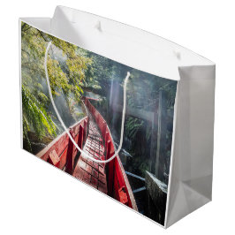 Sunshine in the Termas Geometricas, Coaripe, Chil ラージペーパーバッグ