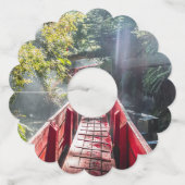 Sunshine in the Termas Geometricas, Coaripe, Chil ワイングラスタグ (正面)