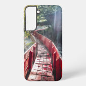 Sunshine in the Termas Geometricas, Coaripe, Chil Samsung Galaxyケース (裏面)