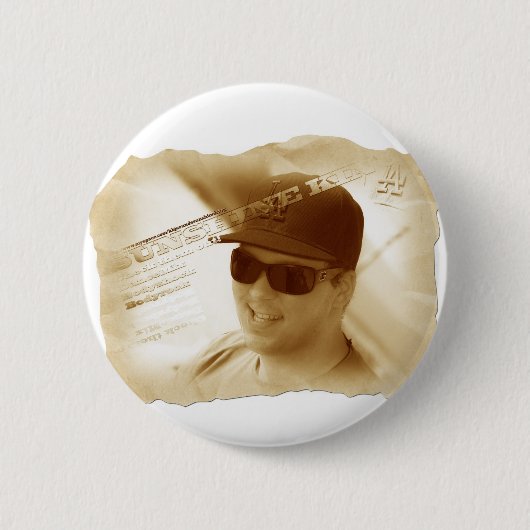 Sunshine King Bodyrock Button 缶バッジ (正面)