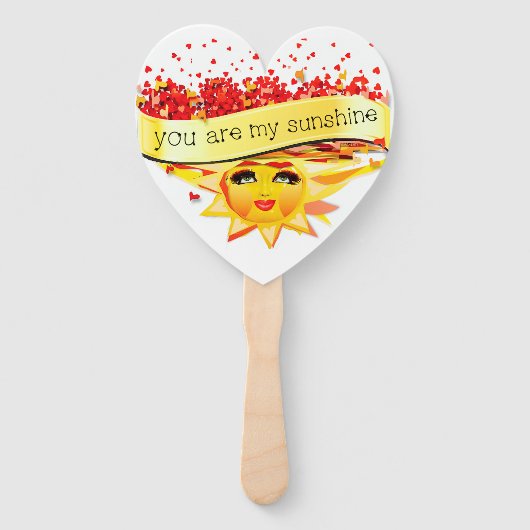 SUNSHINE KISSES ハンドファン (正面)