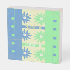 Sunshine Knick Knat ウッドボックスサイン