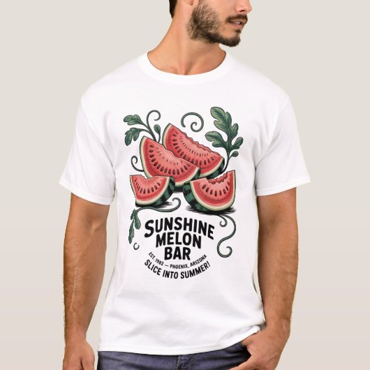 Sunshine Melon Bar Tシャツ (正面)
