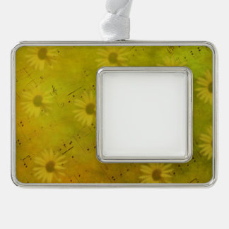 Sunshine Mixed Media-Personalizeこのオーナメント シルバープレートフレームオーナメント