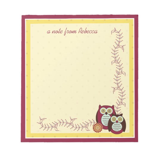 Sunshine Notepadを楽しむ ノートパッド (正面)